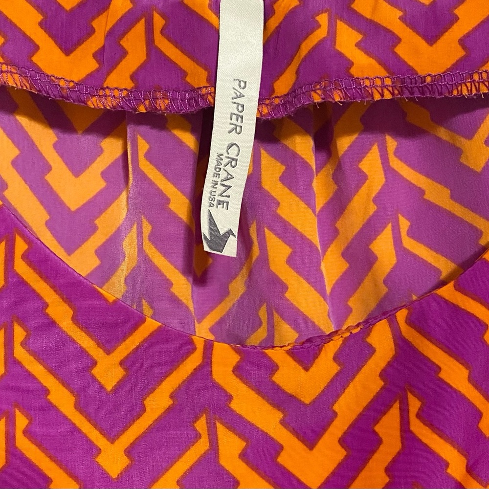 ANTHROPOLOGIE New without Tags Paper Crane Blouse Large - Picture 4 of 4